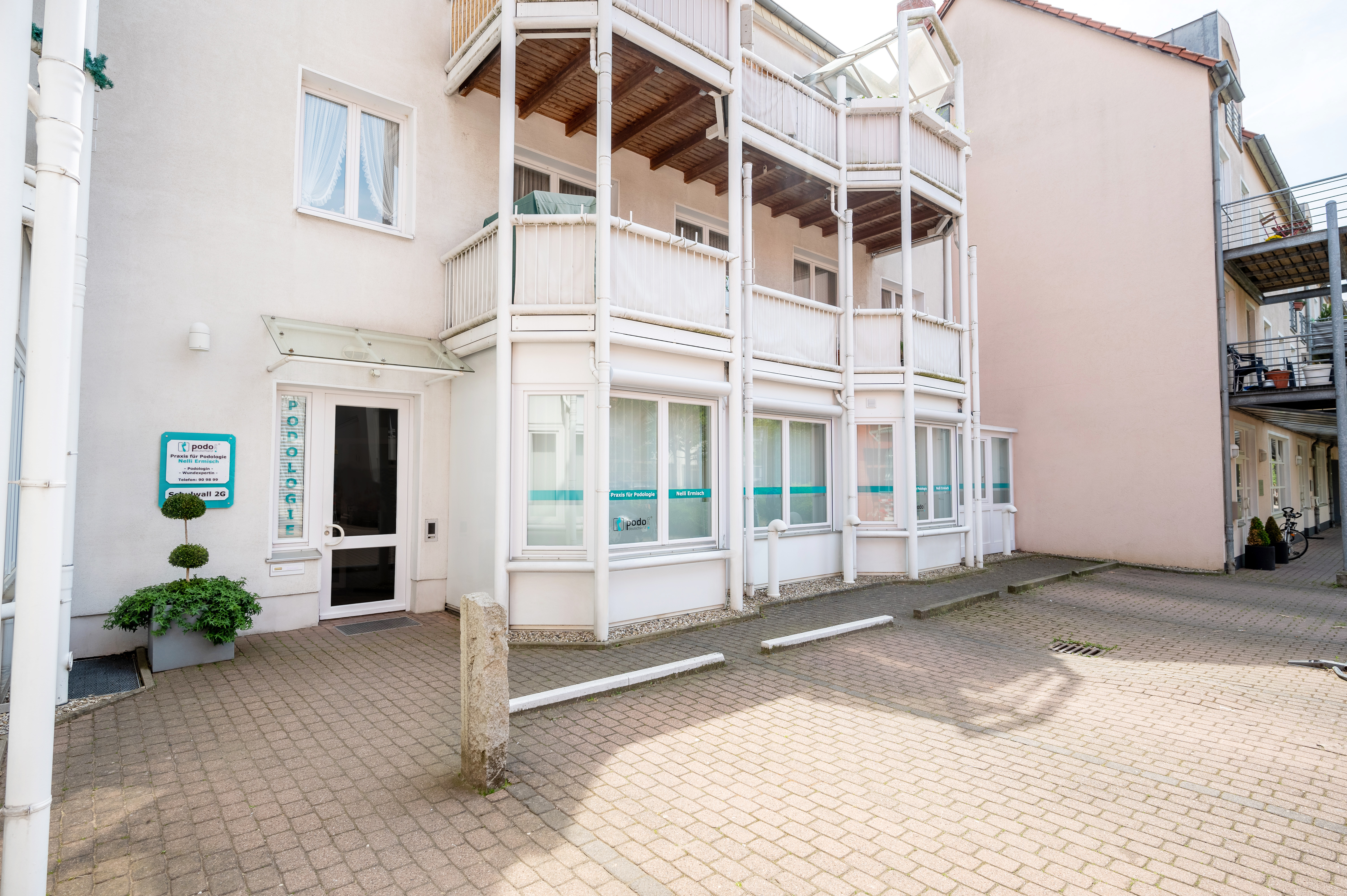 Podologie Praxis Außenansicht
